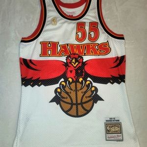 Atlanta hawks basketball jersey (Dikembe Mutombo) Mitchell & Ness